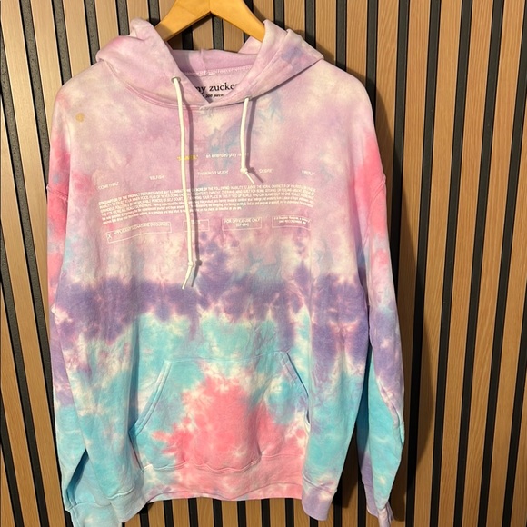 Jeremy Zucker Limited Summer Hoodie Sz L - Picture 1 of 4